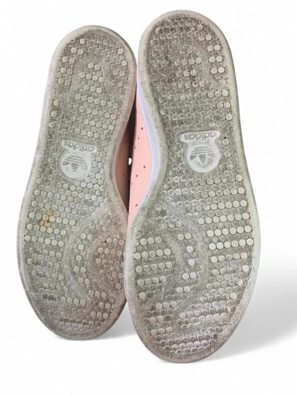 adidas Stan Smith Wmns Icey Pink Leather Sneakers Size 8 EUC